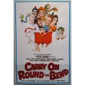 Carry on Round the Bend - Original 1971 U.K. Peter Rogers One Sheet